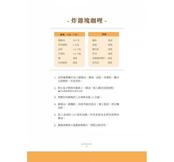 和平國際 - 多模多樣！忍者兔造型百變食譜-隨書附贈：一大一小兔子造型雙壓模