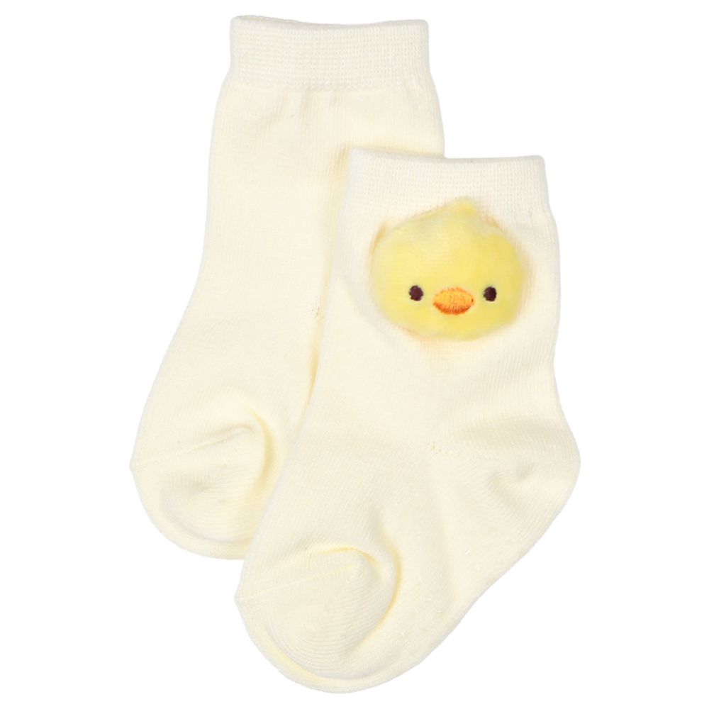 造型襪-小雞-黃色 (9~14cm)