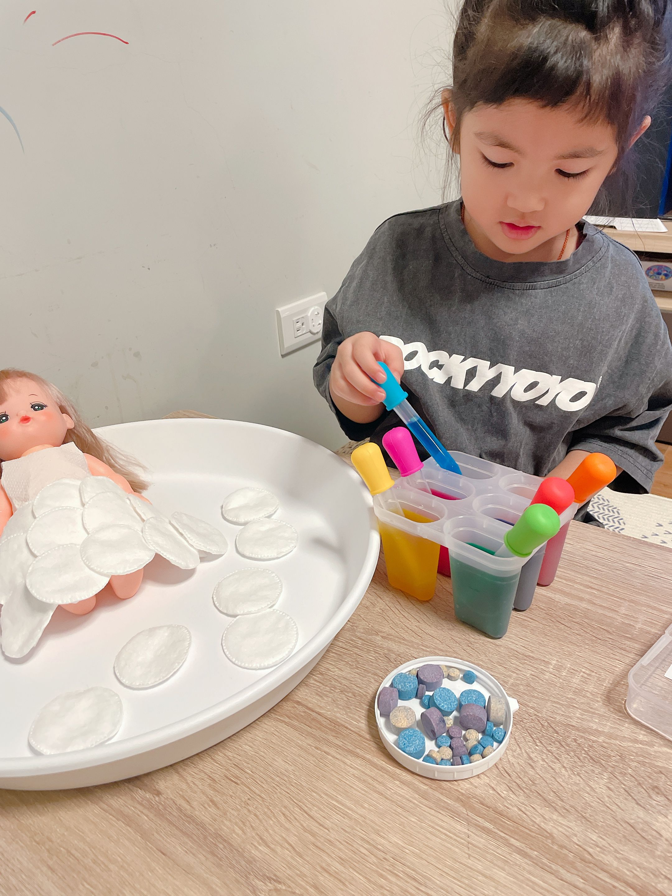 玩玩 Play - 韓國VILANG滴管調色架組合 (滴管長度約12cm)