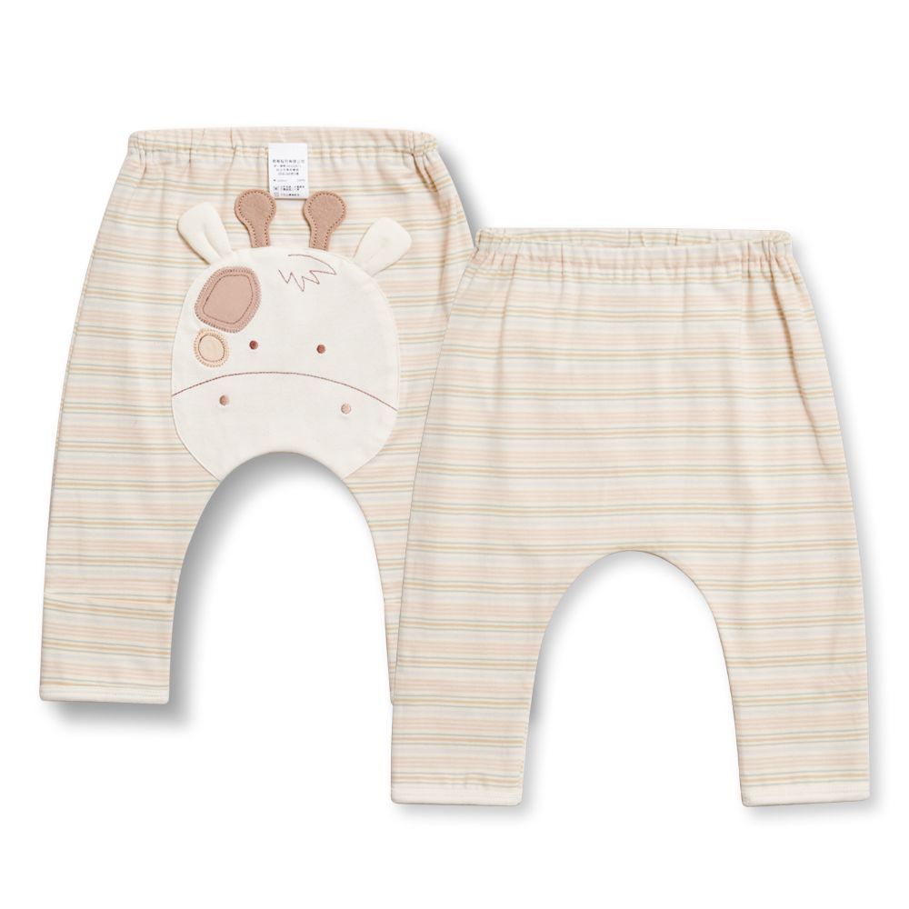 有機棉初生褲/嬰兒褲(3-6個月)