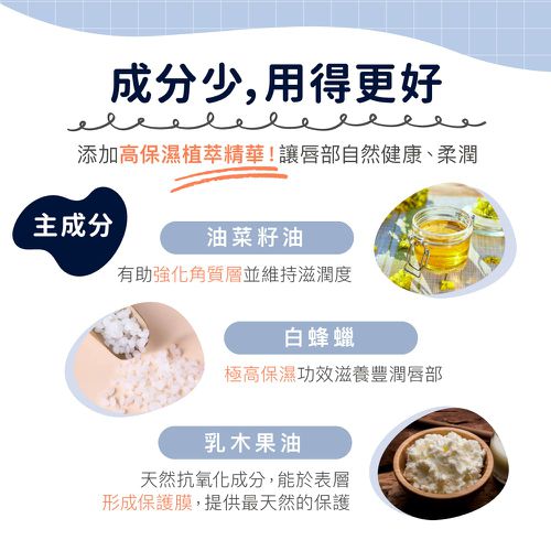 蜂蠟植萃護唇膏(兩件組)-4.8g*2
