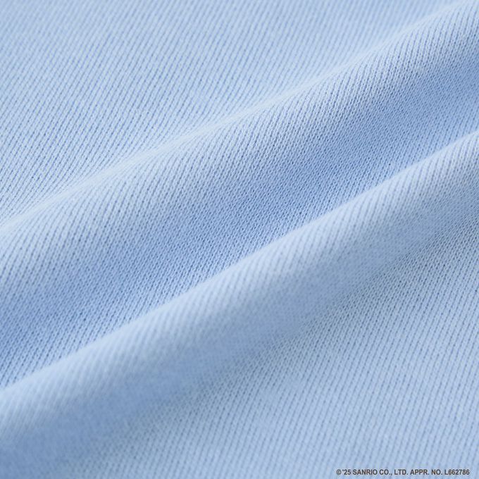 日本 Lycee mine - 連名款 可愛荷葉邊印花長袖上衣-卡通人物三麗鷗-紫