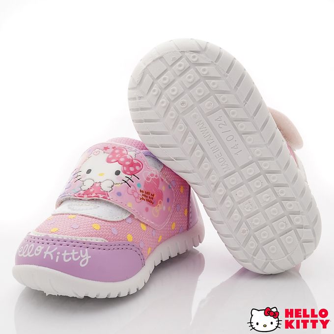 HELLO KITTY - HELLO KITTY-台灣製點點輕量運動鞋722123紫粉(小童段)-運動鞋-紫粉