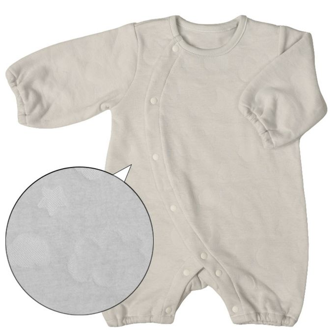 akachan honpo - 連身衣-星月-灰色