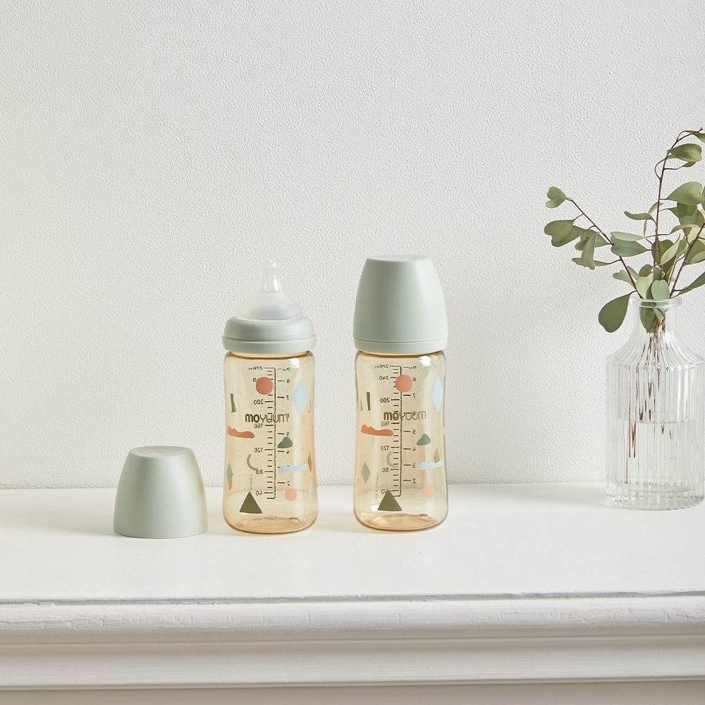 PPSU 寬口奶瓶-飄飄雲款-270ml