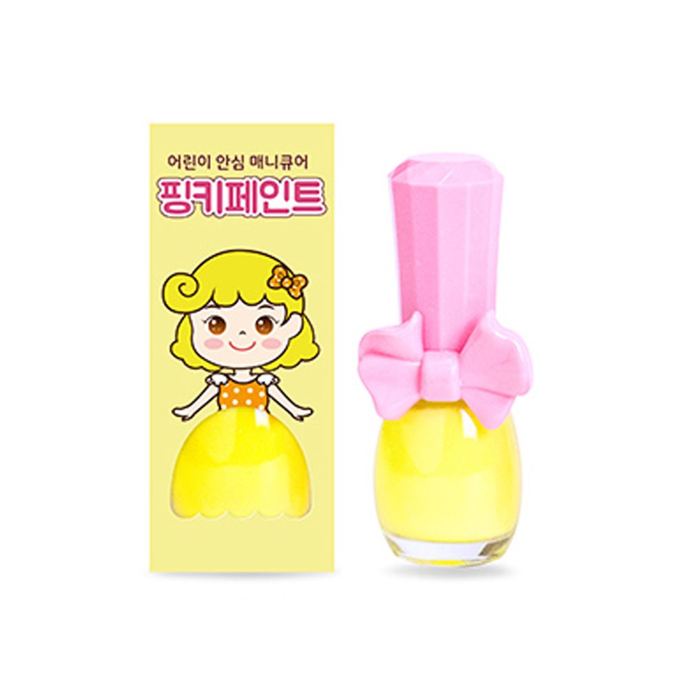韓國 Pink Princess - 可撕式水性指甲油-萊姆冰淇淋(糖果色系)