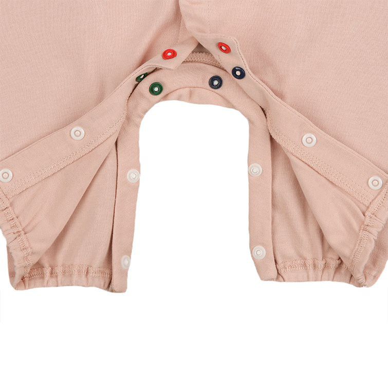 akachan honpo - 長袖兔裝-動物造型屁屁-粉紅色