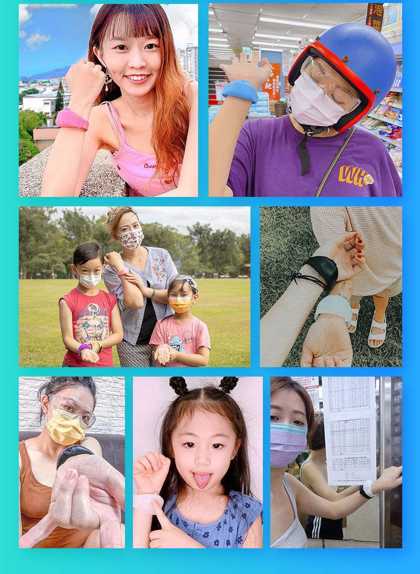 SqueezyBand - 蜘蛛人抗菌手環-兒童款-藍