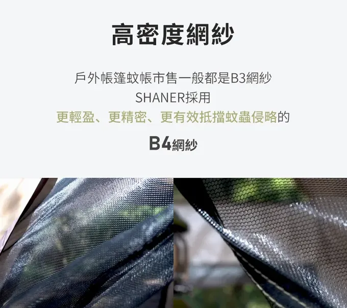 SHANER - All The View速開帳篷-摩卡棕