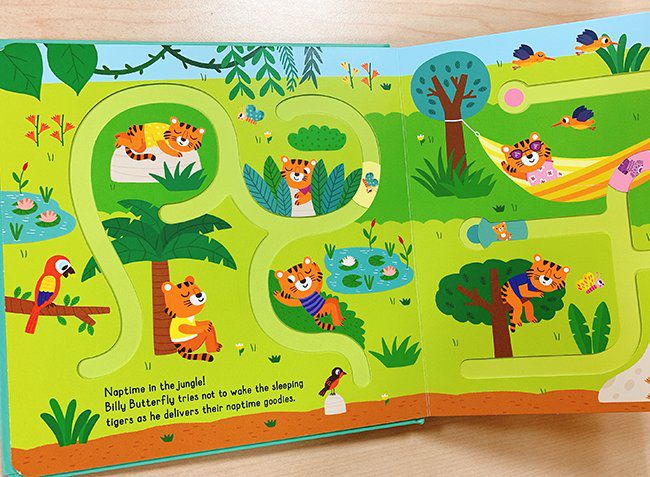 Trace & Slide : In the Jungle 手指迷宮系列：叢林歷險記