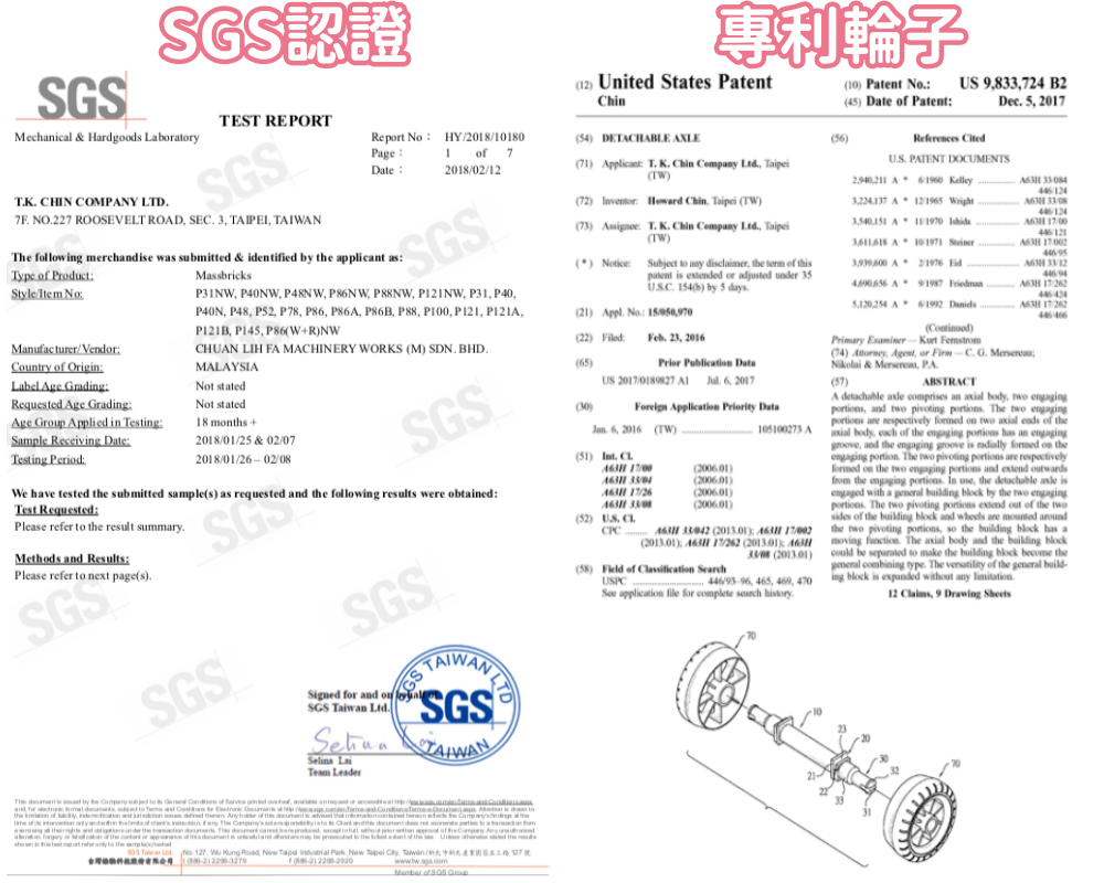 小環妞幸福足跡專屬團購 ♥ Massbricks 美斯大型積木
