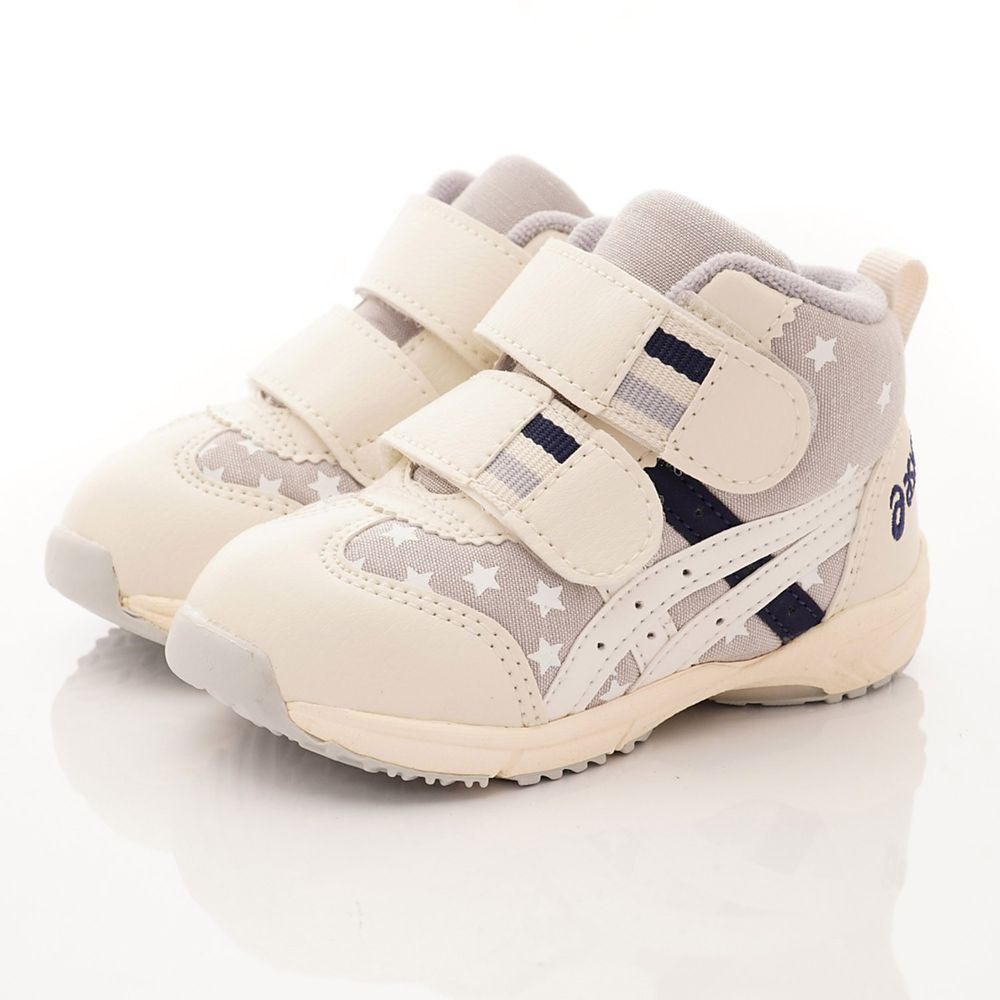 asics 亞瑟士 - 日本亞瑟士機能童鞋-雙絆帶護踝穩定學步鞋(寶寶段)-卡其