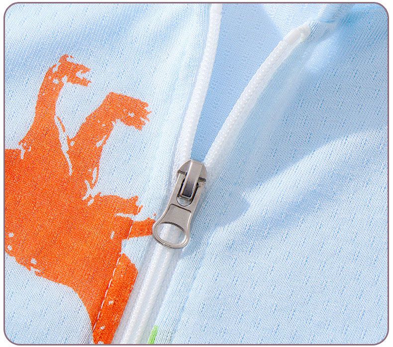 MAMDADKIDS - 網眼輕薄連帽外套-綠色恐龍