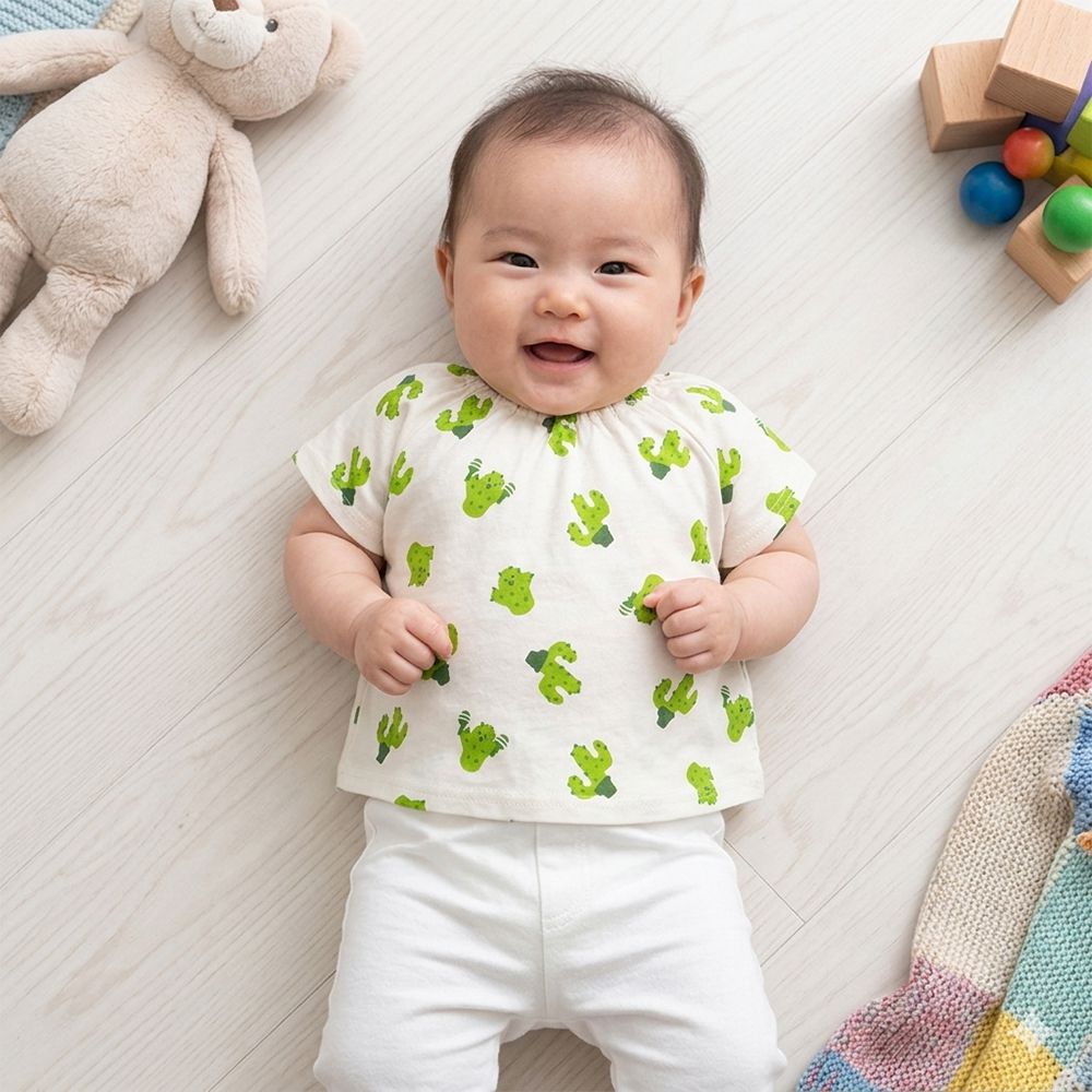 正反兩穿T恤-綠色