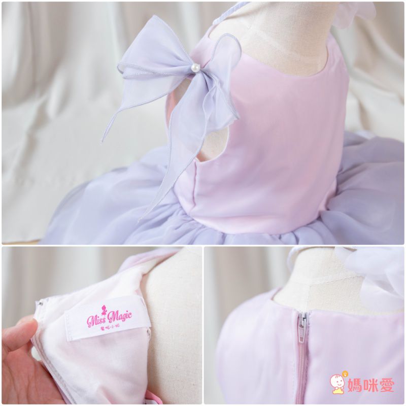 Princess 純手工訂製♚夢幻光澤緞面公主禮服