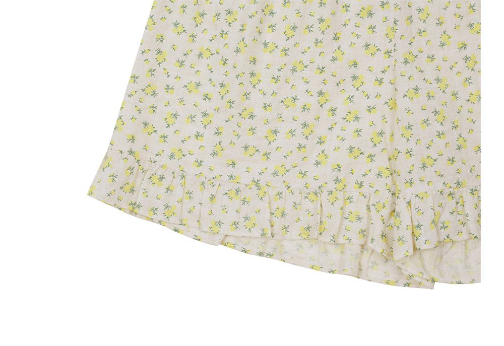 韓國 ULLALA - 天真浪漫無袖睡衣(兩件式) (FREE)