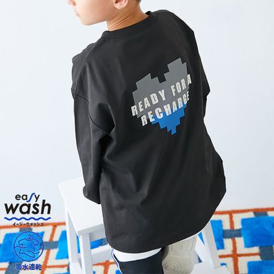 樂天第一名童裝【日本devirock】easy wash吸水速乾款～洗衣好輕鬆！