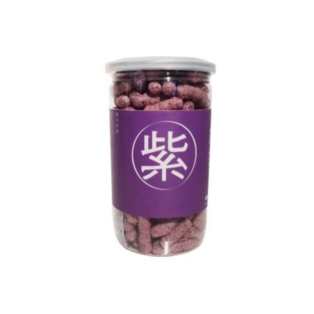 Let's Saga - 寶寶米餅-紫米口味-35g/罐