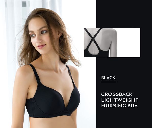 六甲村 Mammy Village - 零著感美背無鋼圈孕哺內衣-黃金膚