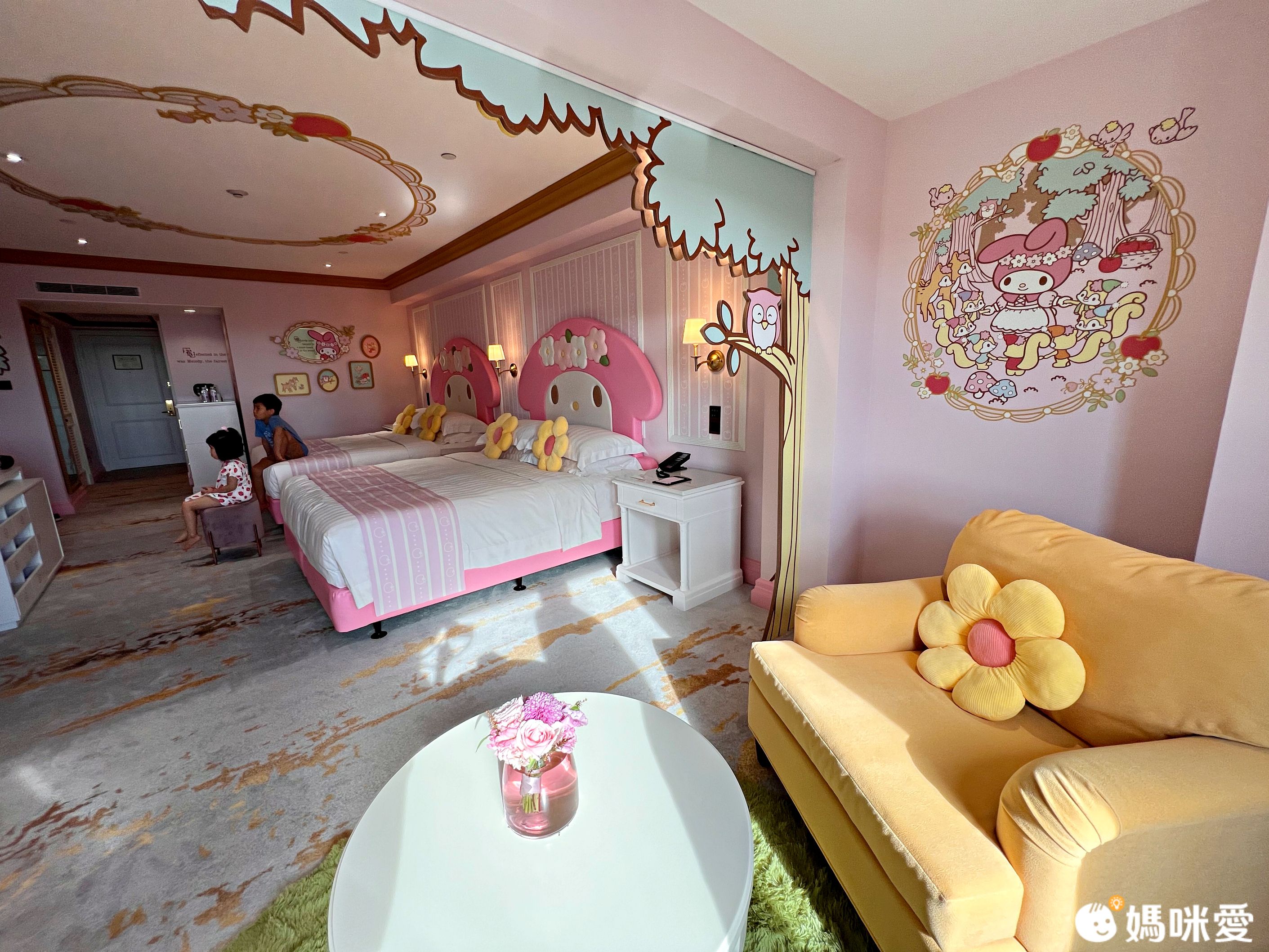 全新三麗鷗主題親子房！【高雄漢來大飯店】夢幻登場