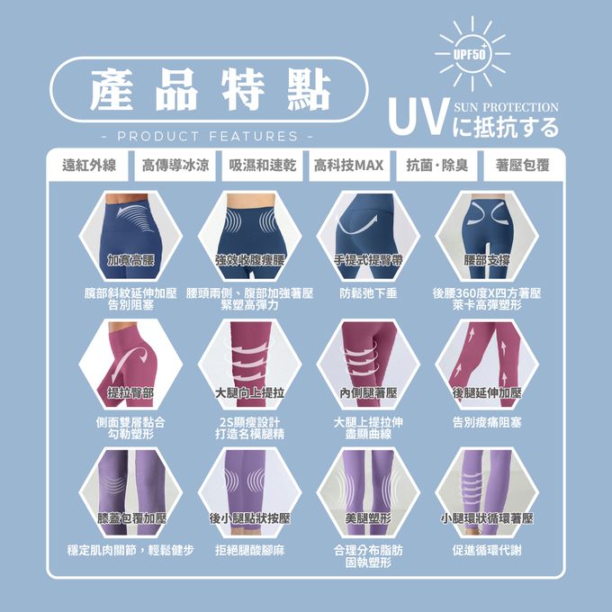 貝柔 Peilou - 冰震石墨烯未來褲-黑