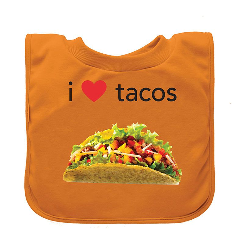 美國 green sprouts - 小綠芽套頭式雙層吸水/防水【口水巾圍兜】單入組-玉米餅