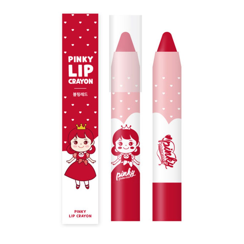 韓國 Pink Princess - 兒童有色護唇膏(1支)-莓果紅