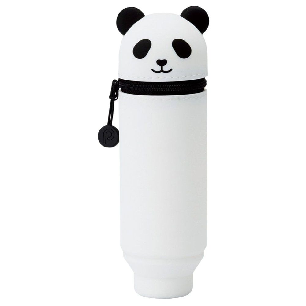 日本文具 LIHIT - 直立式可伸縮鉛筆盒(22支筆)-熊貓 (Big size)