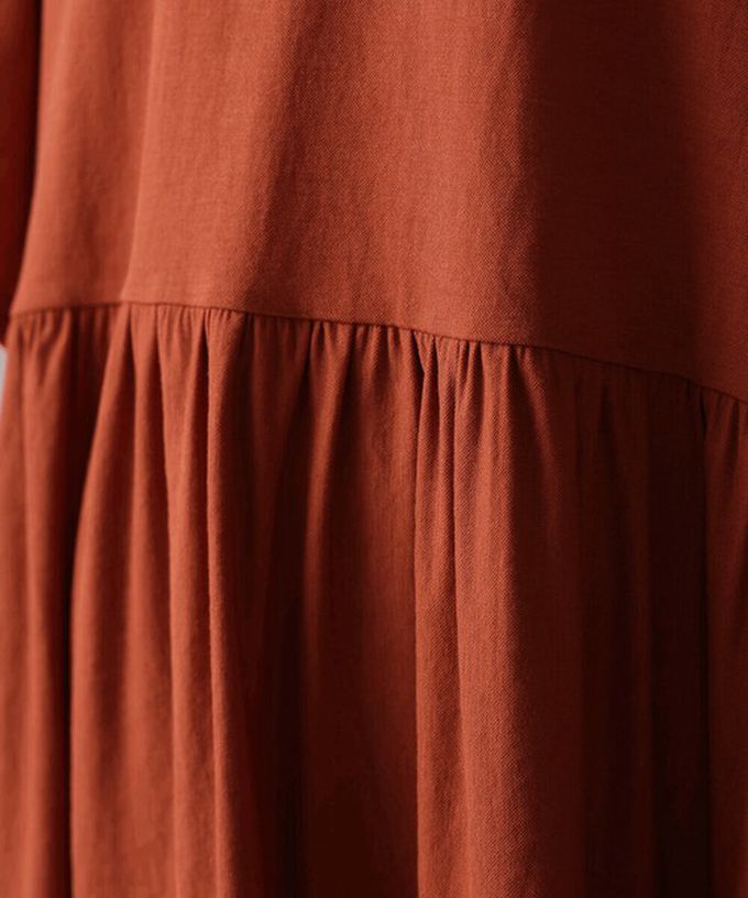 日本 Bab - 透氣嫘縈飄逸大寬袖上衣-黑