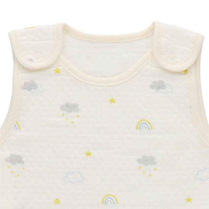 akachan honpo - 頂級合身防踢被-米白色 (50~60cm)