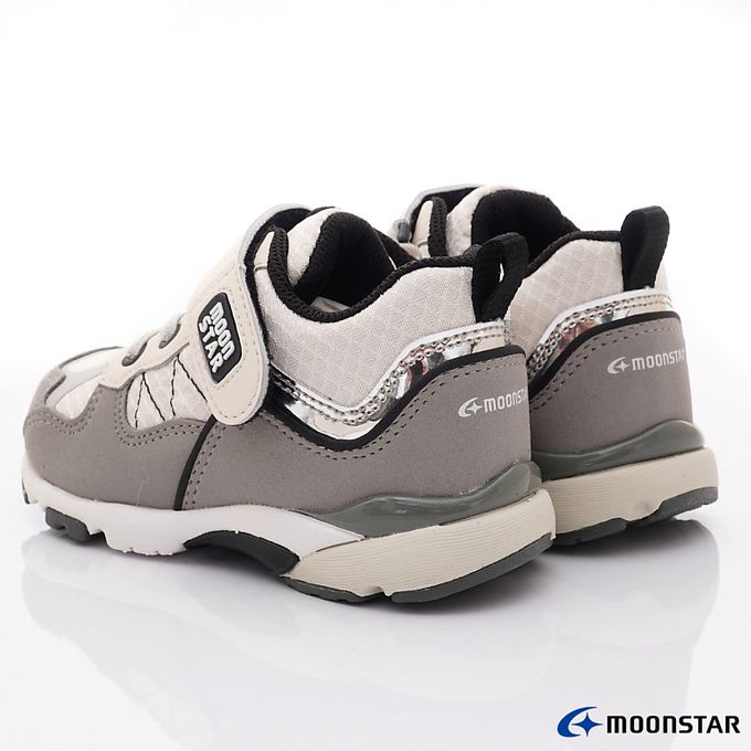 Moonstar日本月星 - HI系列十大機能童鞋-MSC23357灰(中小童段)-機能運動鞋-灰