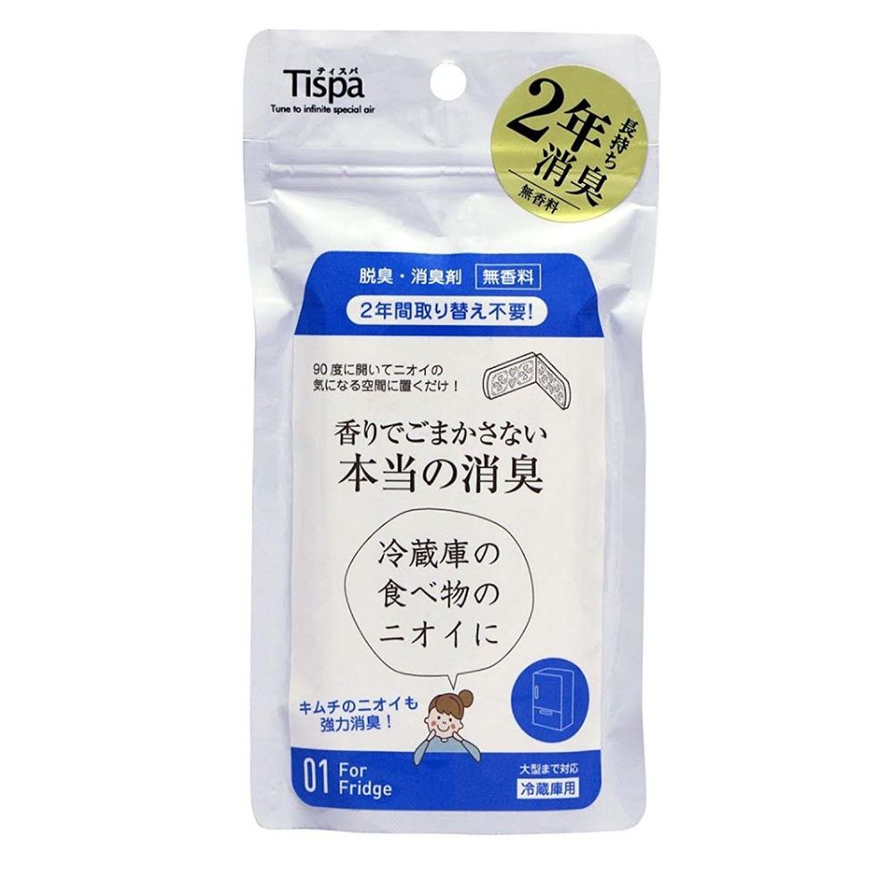 日本 TISPA 消臭大師 - 無香味除臭劑 - 冰箱用-1入