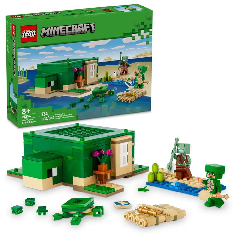 樂高 LEGO - LEGO樂高 LT21254 Minecraft系列 - The Turtle Beach House