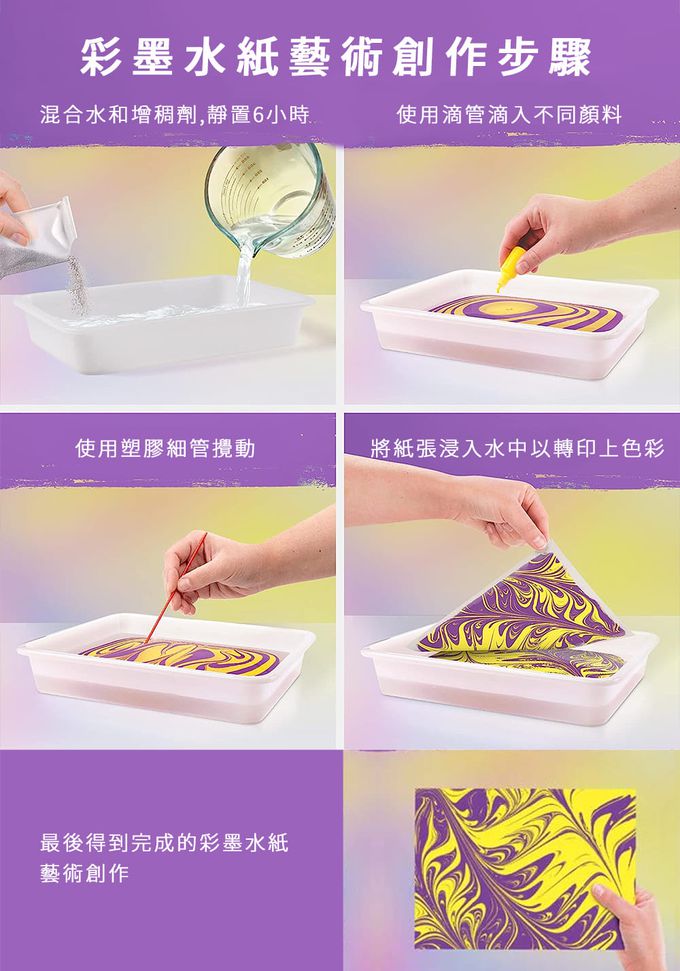 NATIONAL GEOGRAPHIC - 國家地理頻道 彩墨水紙藝術創作套件