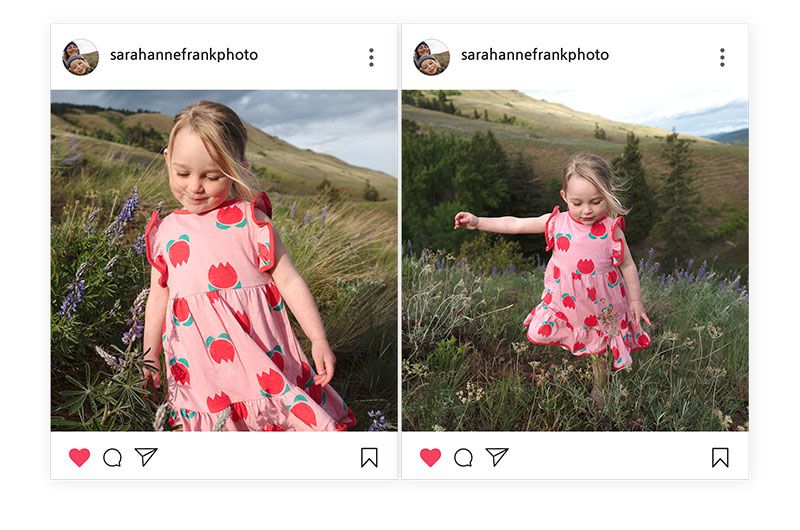 韓國 OZKIZ - 鬱金香連身拼接洋裝