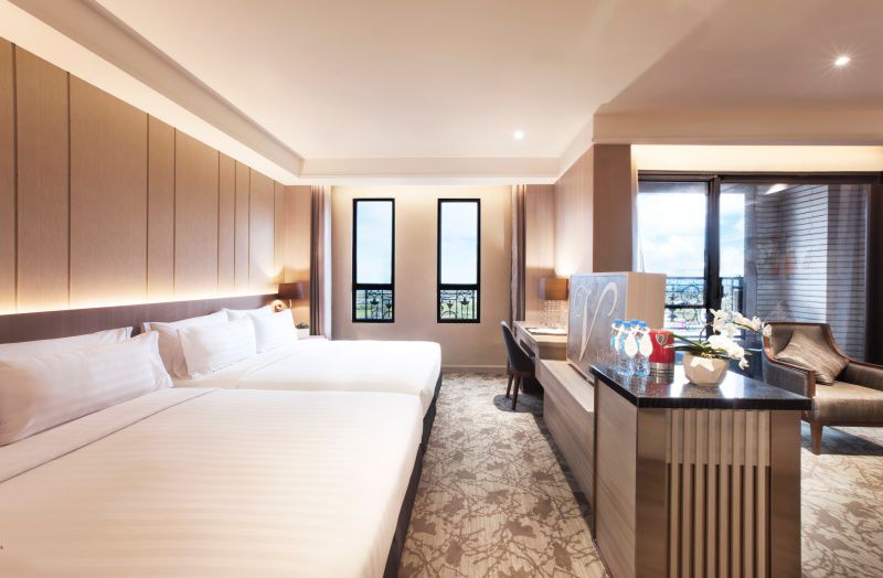 房內就有大湯池【礁溪中天溫泉渡假飯店】