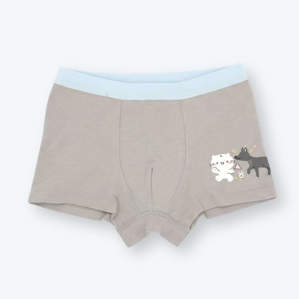 男童四角褲-歡唱OREO與majimeow