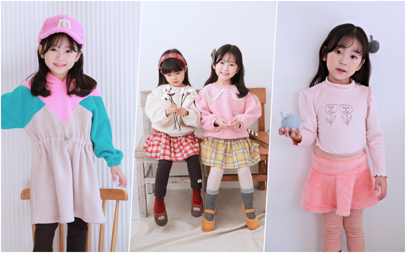 韓國 Dalla - 縮緊帶學院風格子短裙-黃