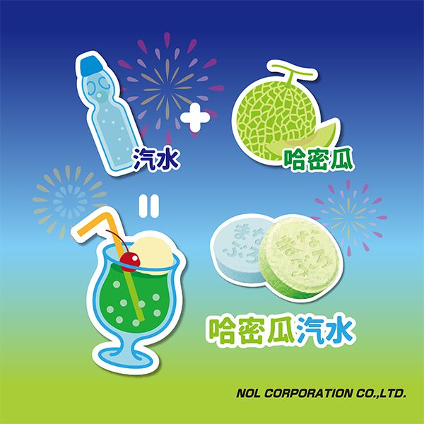 日本 NOL - 甜點香入浴劑(哈密瓜汽水)(夏日清涼限定)