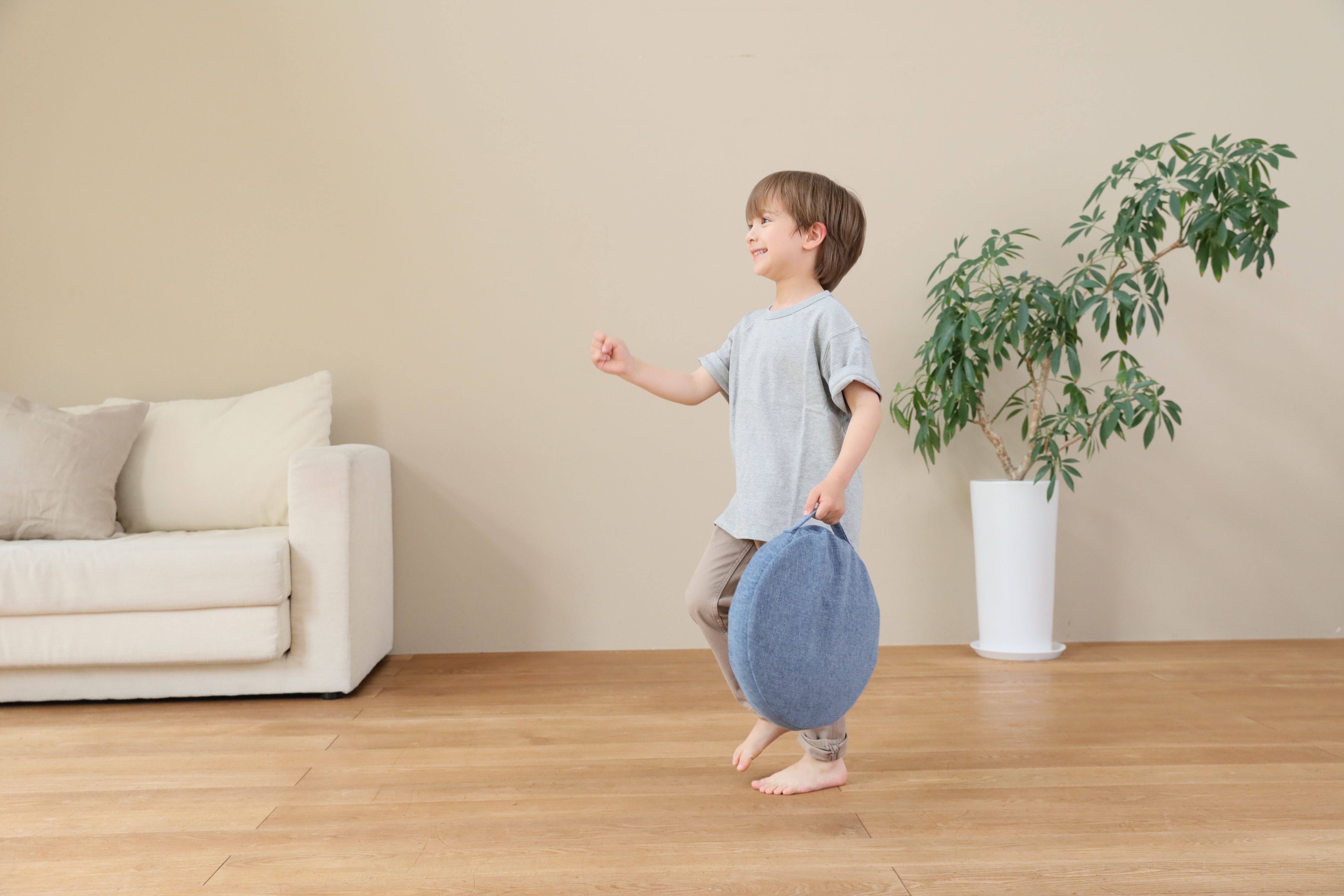 日本gymterior - 充氣平衡坐墊-天藍 (小)