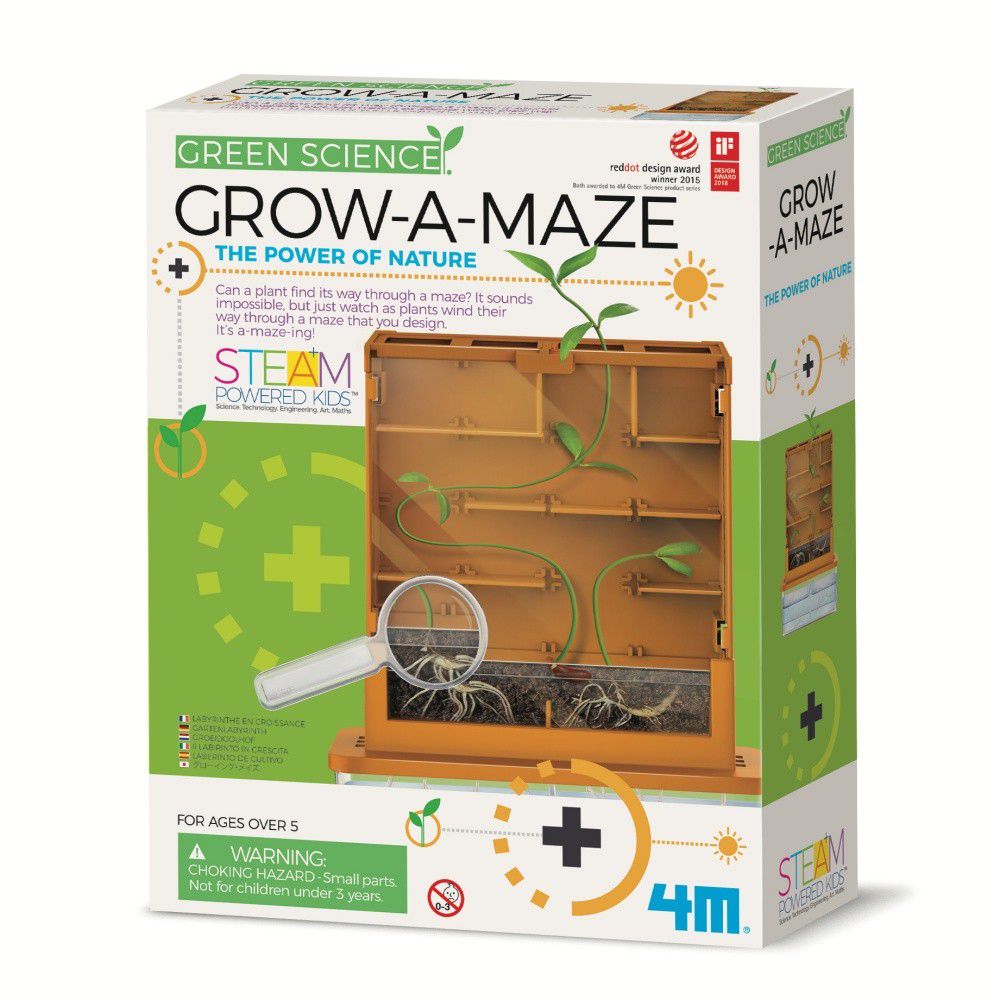 香港4M創意玩具 - 植物迷宮Grow-A-Maze