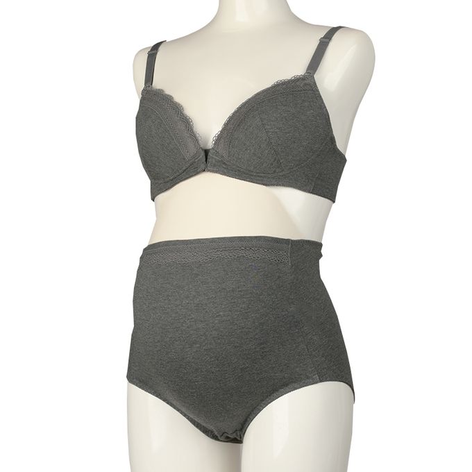 akachan honpo - 高腰內褲-深灰色