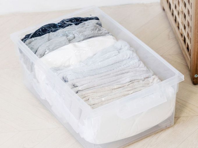 韓國昌信生活 - FRANCO真空壓縮袋系列-衣物真空壓縮袋-L(2入)