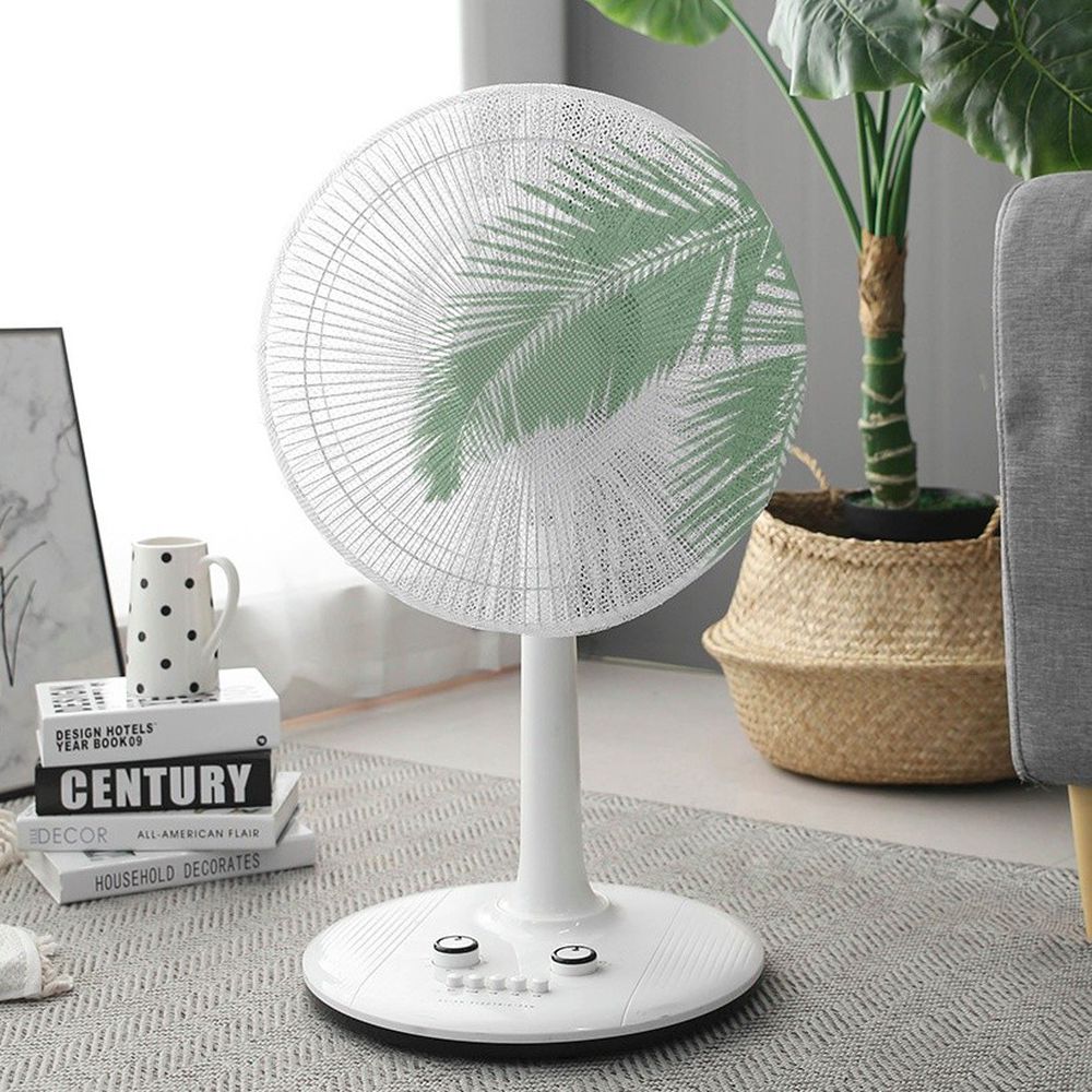 韓國 Bebe Deco - 電風扇安全網套-熱帶椰子樹