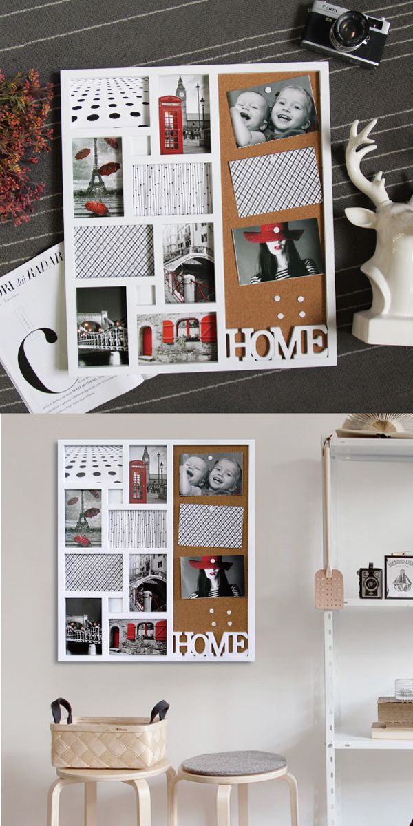 TROMSO - 北歐積木8框佈告欄組