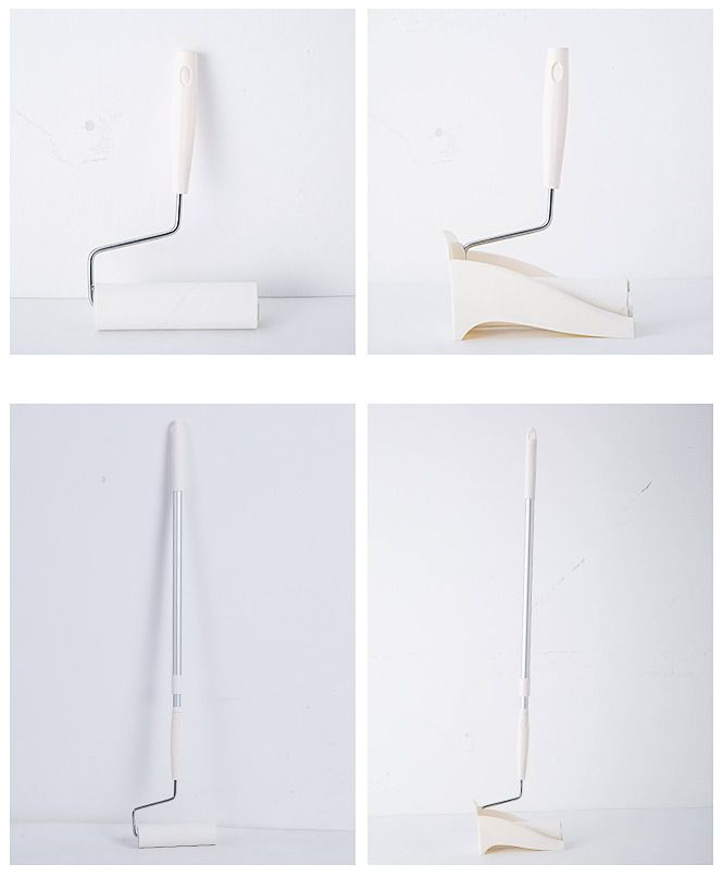 分離式毛絮黏把清潔滾輪