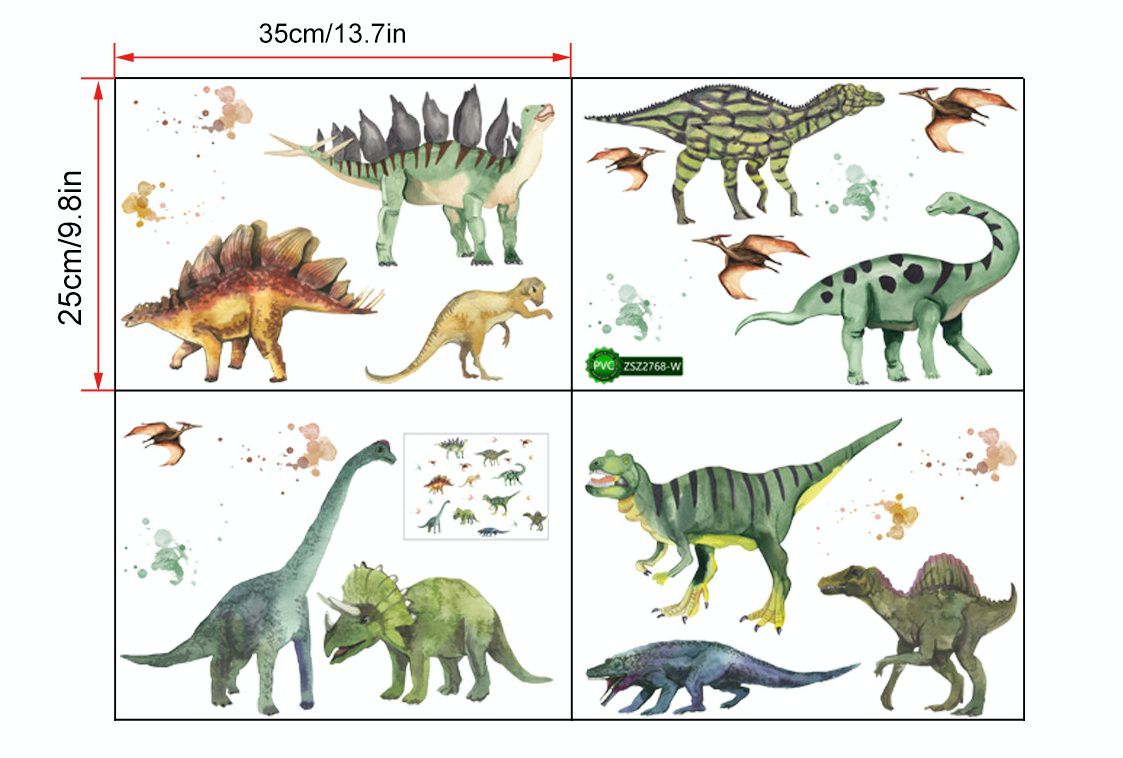 居家裝飾壁貼-角落植物