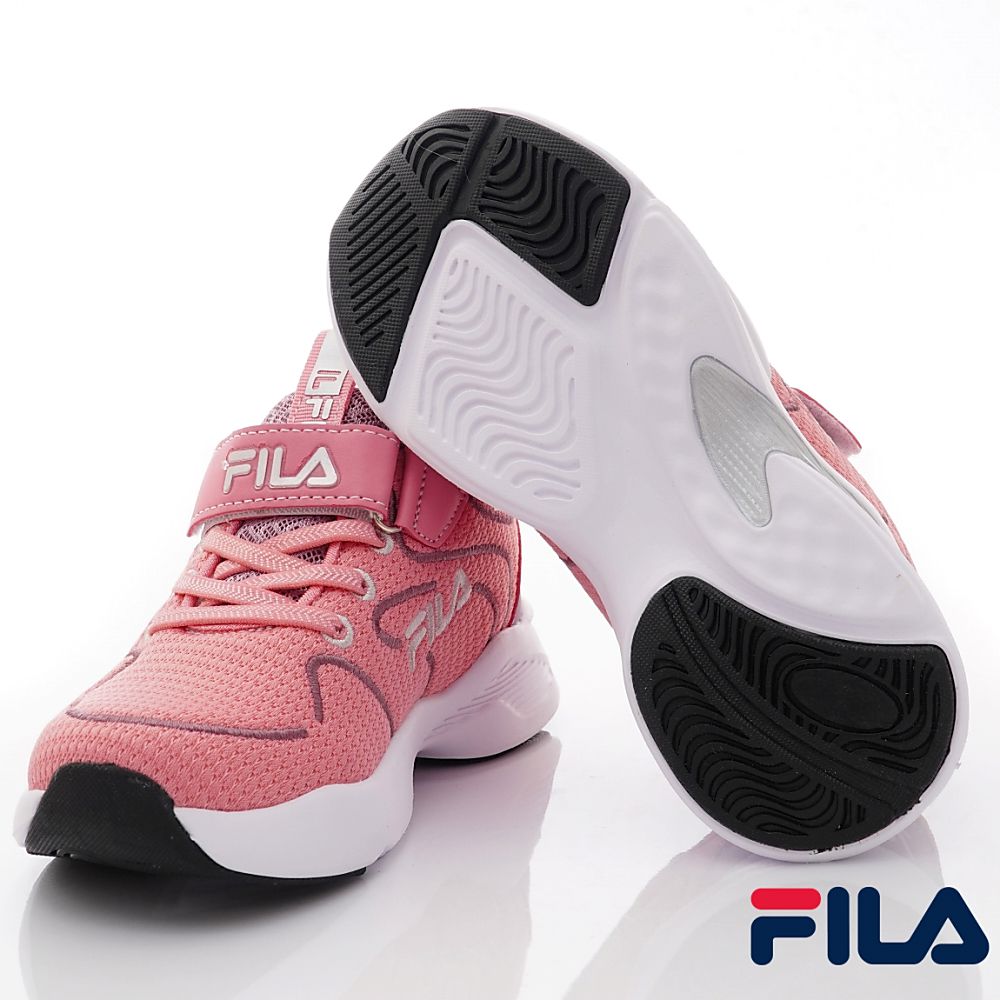 FILA - 輕量慢跑鞋款(中小童段)-運動鞋-粉