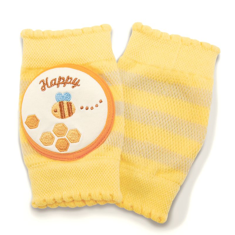 akachan honpo - 學爬用護膝-黃色-7×15cm