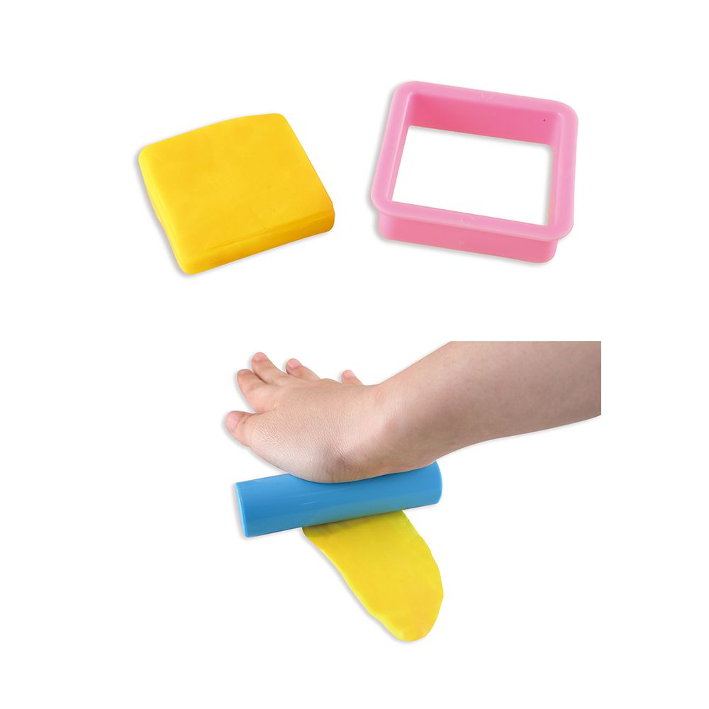 風車圖書 - 無敵漢堡王-小麥黏土工具組-FOOD超人